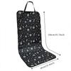 Dog Car Seat Cover Waterproof Car Front Seat Cover With Elastic Strap Hook And Loop Buckle Design Easy Installation Pet Pad