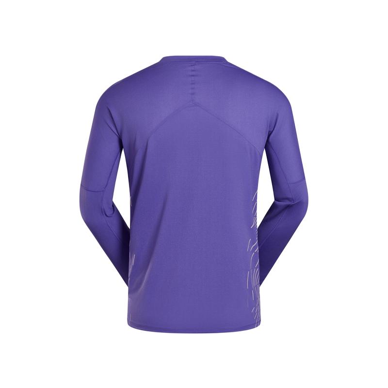 Salomon Sense Aero Gfx Breathable Long Sleeve Running T-Shirt Men Tops C26976