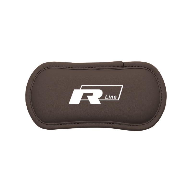 Leather Car Knee Pad Elastic Leg Cushion Armrest Pad Accessories Key For Volkswagen VW Golf Caddy T-Cross T-ROC T5 ID3Touran CC ze2