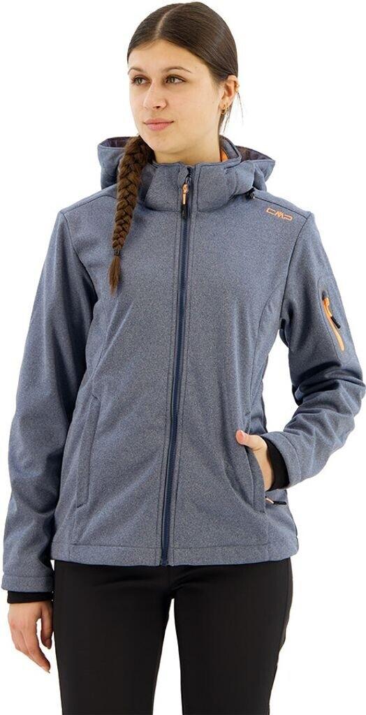 

Куртка CMP Softshell Jacket Zip Hood Women (39A5006M) Woman (39A5006M) blue mel.-sunrise 36