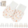 Baby Scratch Prevention Gently Wraps Hands and Prevents Suitable for Newborns and Baby Girls Baby Gift Mittens, 6-Piece Set, Scratching, (0-6 Months),