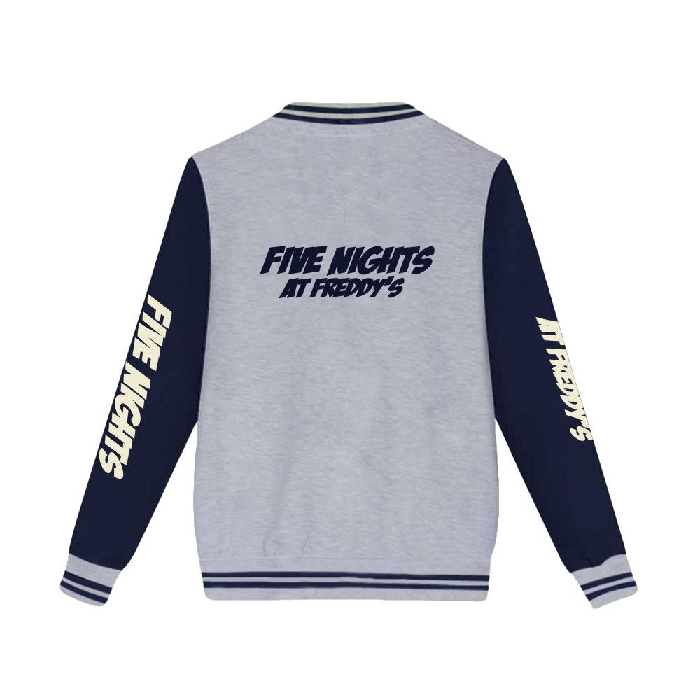 Five Nights At Freddy's Bomber Jacket Women Men Oversized Fashion Baseball Coat Jacket Streetwear Spring Autumn Bomber Outwear