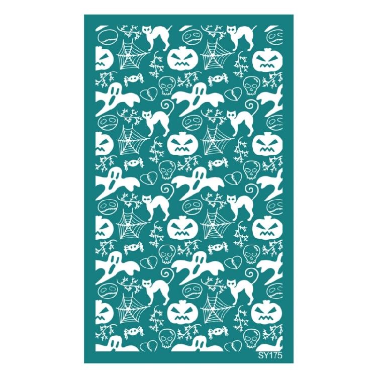 Halloween Themed Silkscreen Print Stencils for Clay Earrings Jewelry Making, Printing on Clay, Fabric