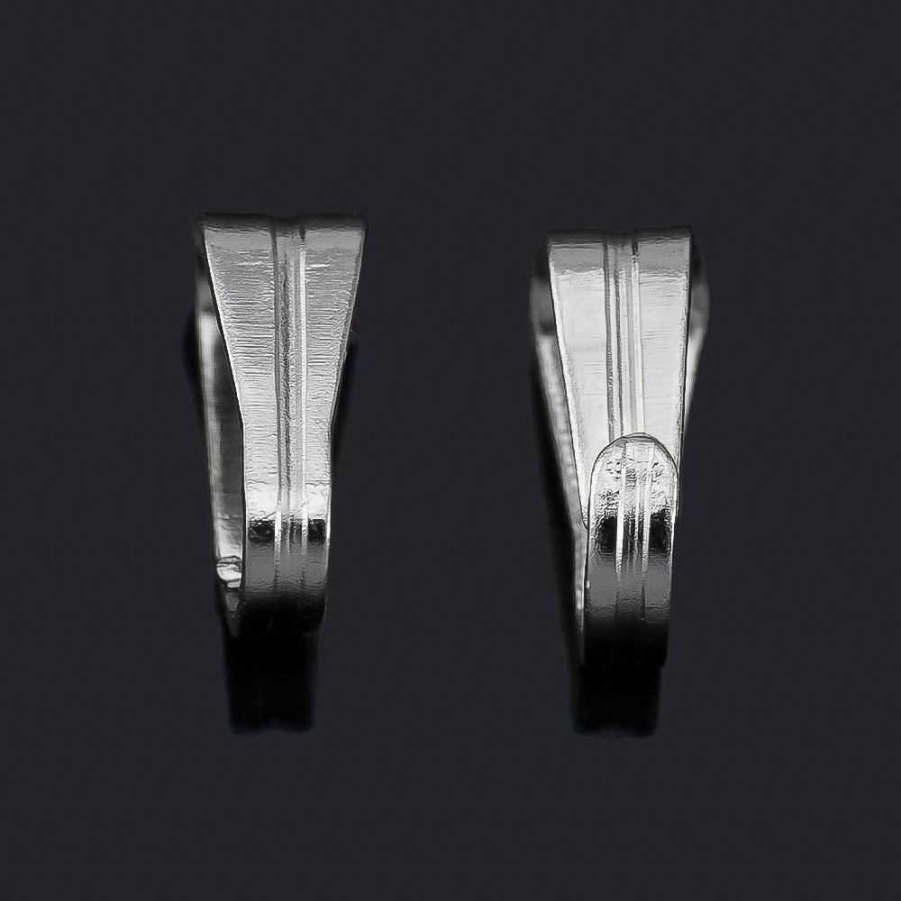 

50pcs Stainless Steel Bail Clasp Connect Necklace Pendants Charms Connectors Buckle Clip Clasp for DIY Jewelry Making Supplies 2.4x7mm