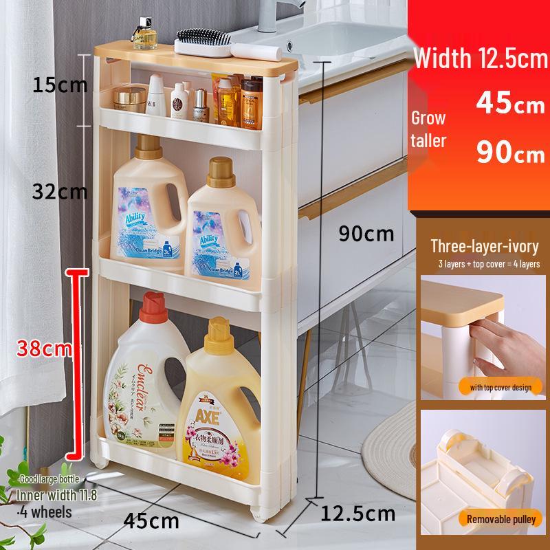 Ultra Slim Gap Kitchen & Bathroom Storage Cabinet