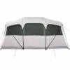 Family Tent with Roof White and Green 435 x 255 x 216 cm