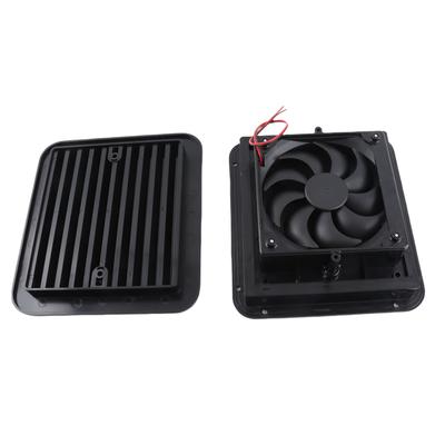 12V 4W Lüfter mit Lamellen Entlüftung Einseitig Starker Wind Luftabzug Autostyling Camper Zubehör