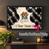 Queen Custom Name Text 5D Diamond Painting Kit DIY Full Drill Diamond Art Decoration