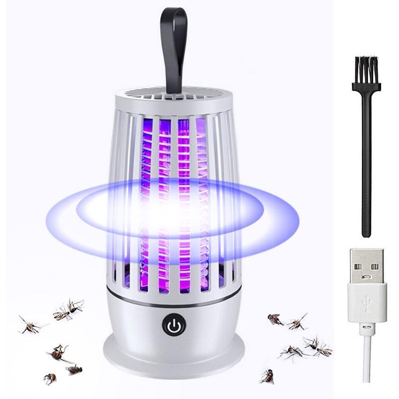 

Наружное средство от насекомых, электронное средство от комаров для внутреннего и наружного применения, средство от мух, ультрафиолетовая лампа от комаров 3600 В белый