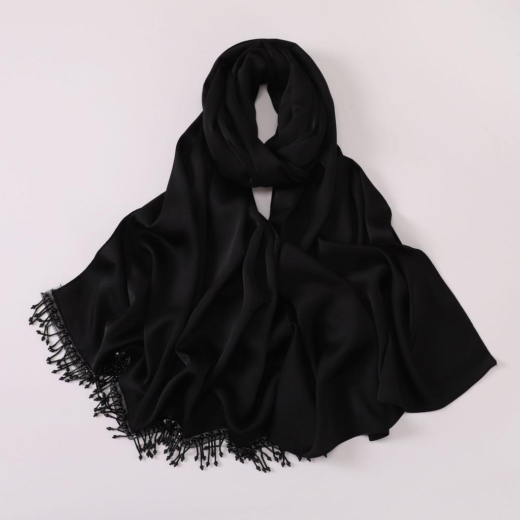 Handmade Ethnic Crystal Beaded Long Scarf For African Women