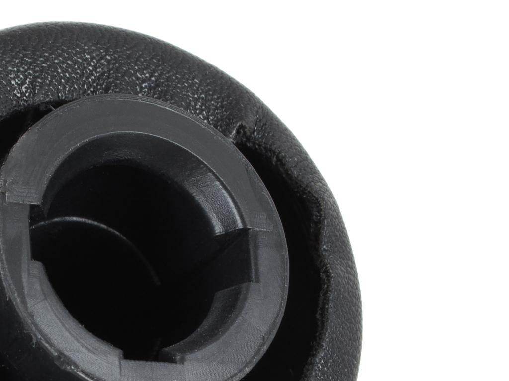 Pomello Cambio Renault Espace IV 5 Marce, Pelle Nera e Argento