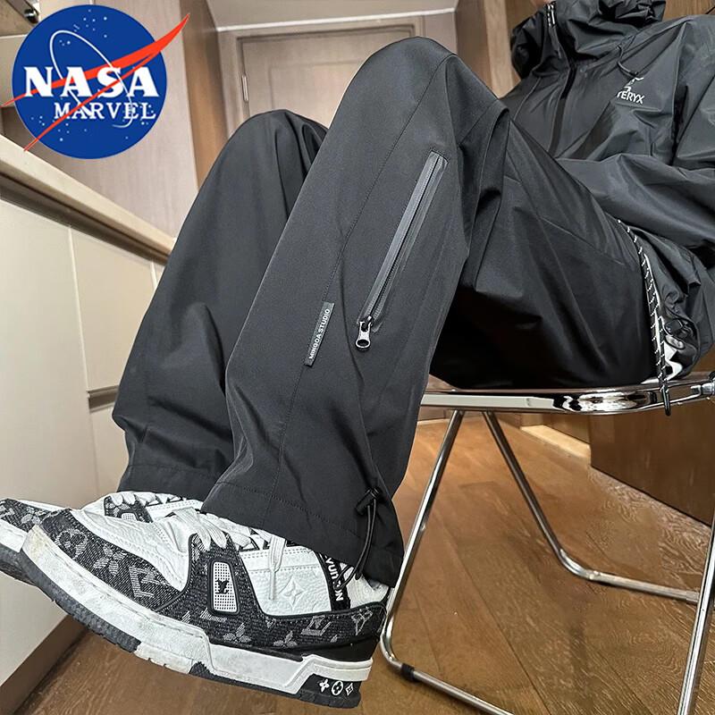 

NASA MARVEL Men s Straight-Leg Casual Sport Pants M