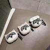3D-Cartoon-Gromit-Hundehülle aus weißem Glas für Airpods Pro, Schutzhülle aus Silikon für Bluetooth-Kopfhörer für Airpods Pro 2