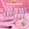 1/3Pcs Lipstick Pen Girl Signature Pen Student Pen