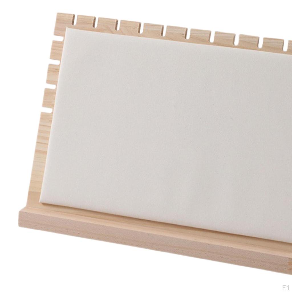 Elegant Wooden Jewelry Stand for Necklace Organization In Home Or Store