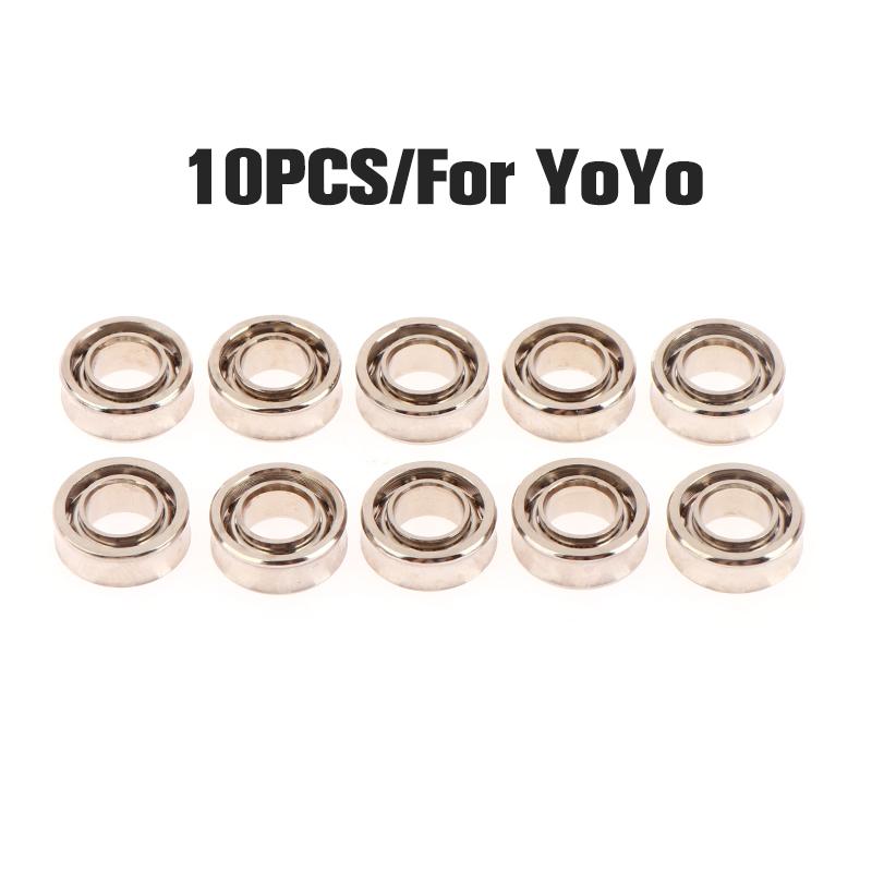 Yoyo Bearing 10Pcs/Bag R188 Responsive Unresponsive Bearings For Yoyo Professional Metal Ball Bearing Parts