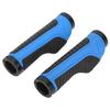 Bicycle Grips Ergonomic NonSlip Locking Comfortable Professional Mountain Bike Handlebars(Dark Blue