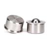 1Pcs Universal Ball Roller Bearing Stainless Steel Round Durable Wheel Transfer Bearing Roller Balls 7.5/9/11/15/18/24/30mm