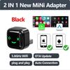 NEW 2 In 1 Wireless CarPlay Android Auto Adapter USB Dongle Smart Mini Box Plug And Play For VW Toyota Nissan Honda Ford Benz
