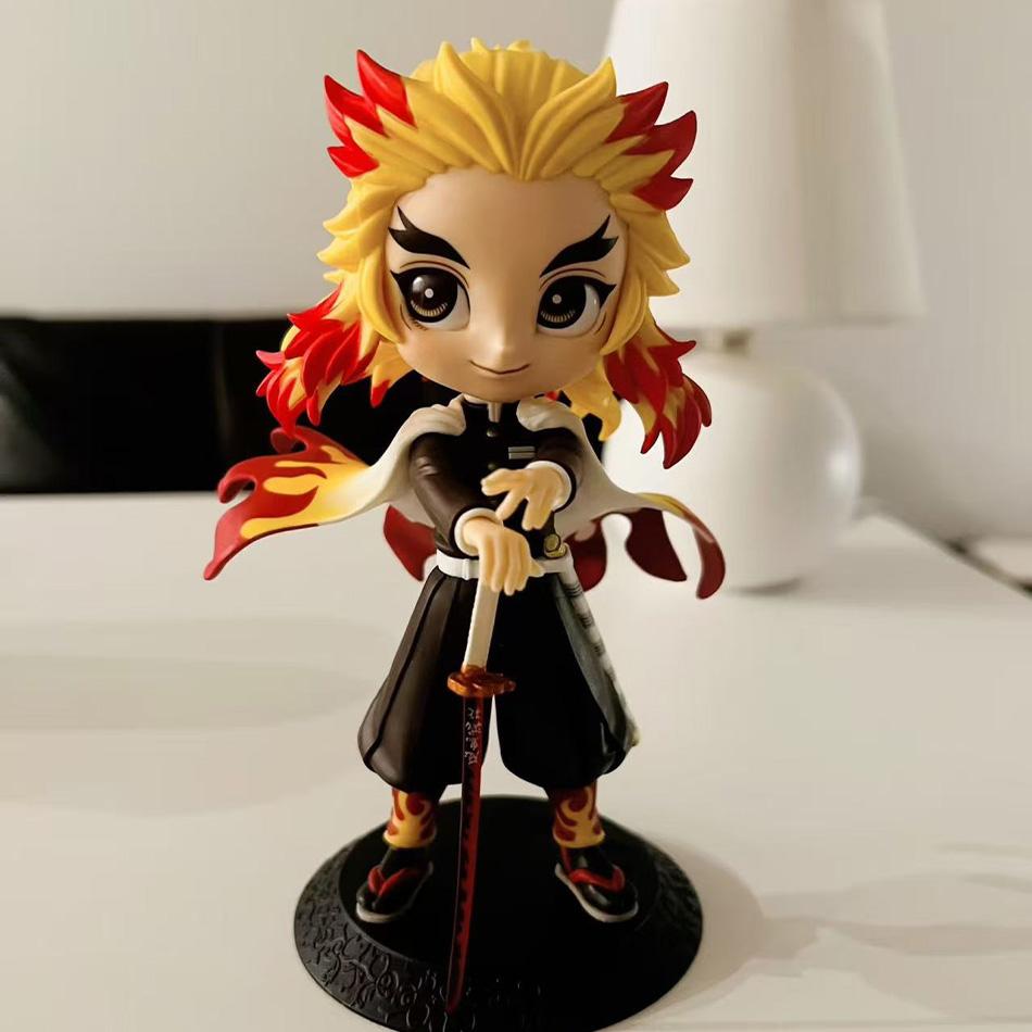 Anime Demon Slayer Figure Kamado Tanjirou Nezuko Action Figures Zenitsu Figurine Inosuke Kimetsu No Yaiba Figura PVC Model Toys
