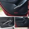 Leather Door Protection Pad Anti-kick Cover Stickers for Mazda 3 Axela 2014-2016