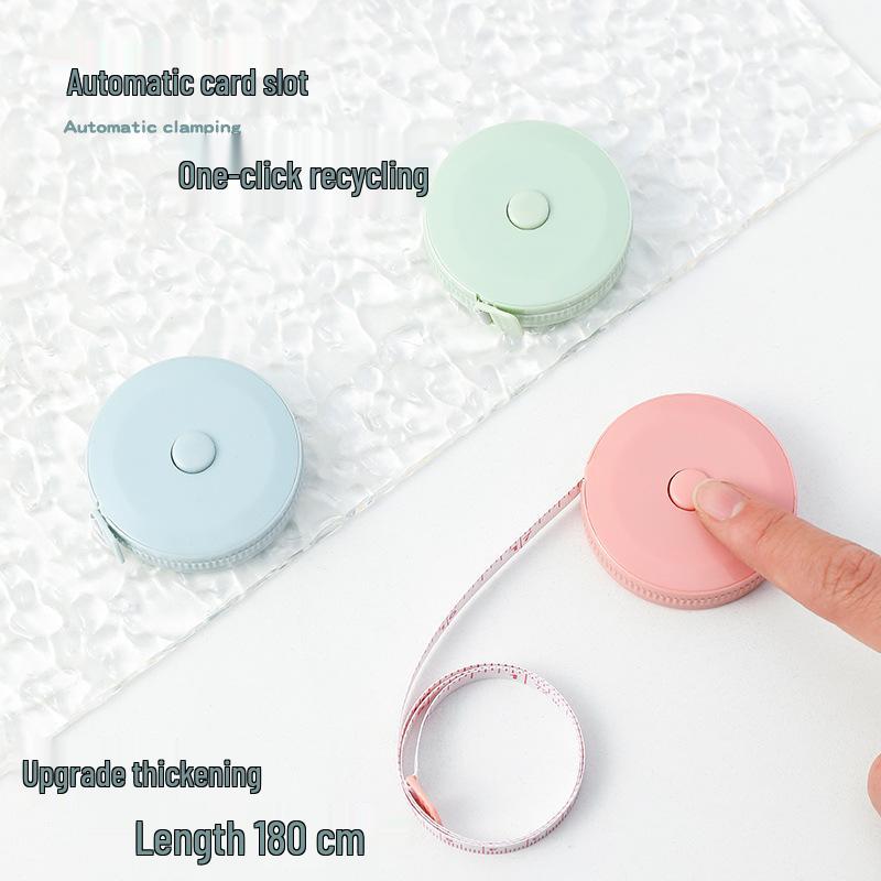 

Automatic Precision Soft Tape Measure for Waist, Arm, Leg, and Head Circumference