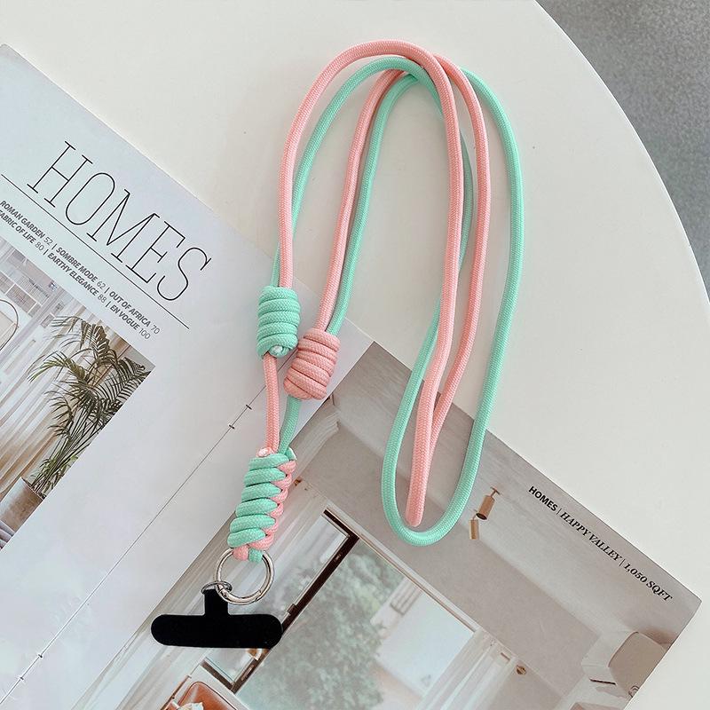 

Женский креативный кроссбоди шнурок для телефона из плетеной веревки с ремешком на запястье