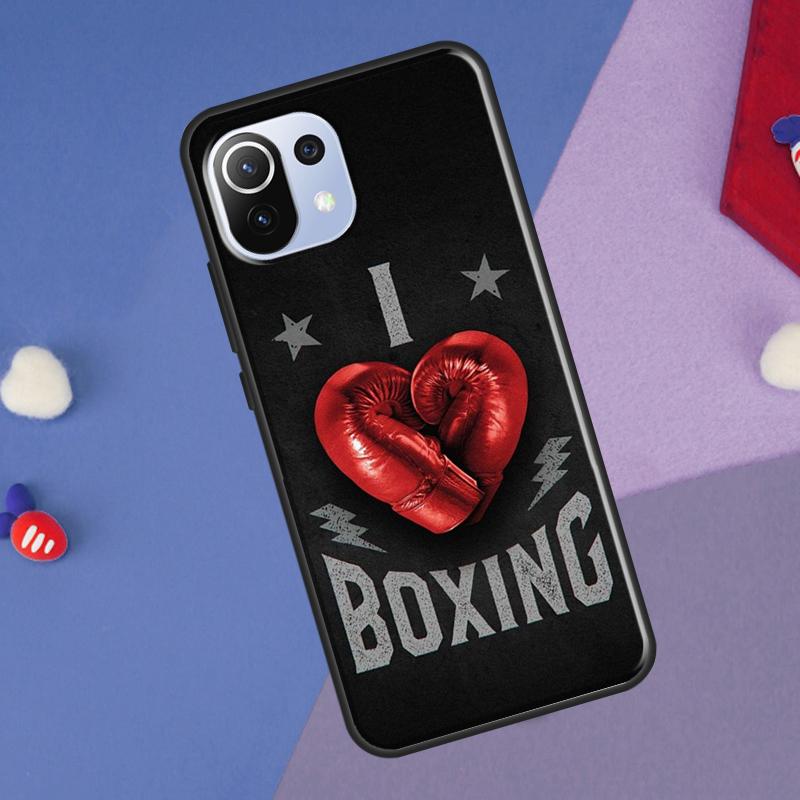 Boxing Gloves Cover For Xiaomi 14 Ultra 13 11T 12T 13T 14T Pro POCO X7 X6 Pro X3 X5 F3 F5 M6 F6 Pro Case