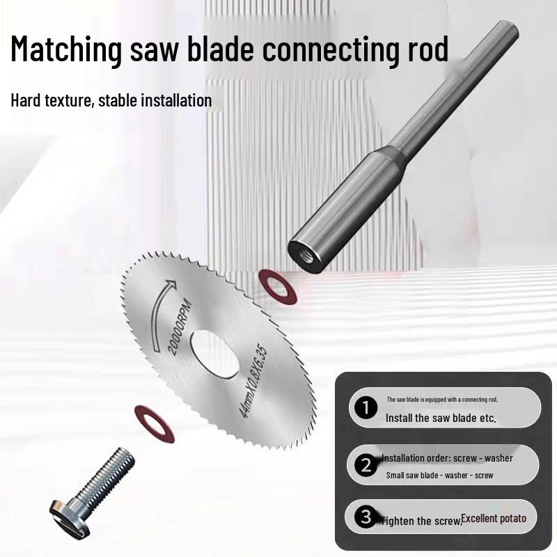 High-Speed Steel Circular Saw Blade for Handheld Drills and Grinders
