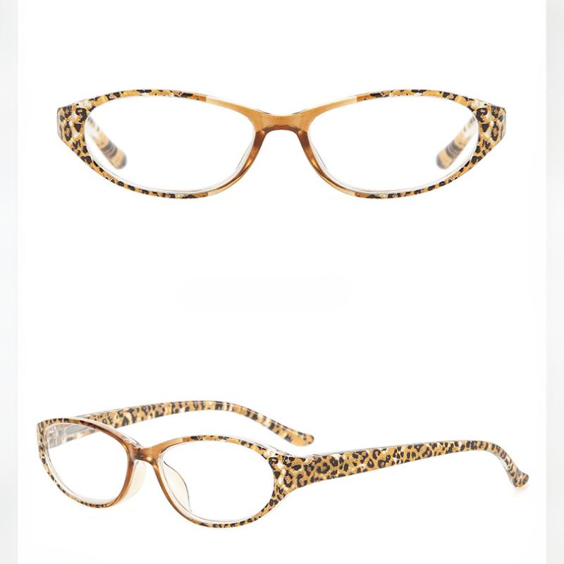 Fashion Anti-Blue Light Reading Glasses for Women Ultra-Light Flowers Comfortable Eyeglasses