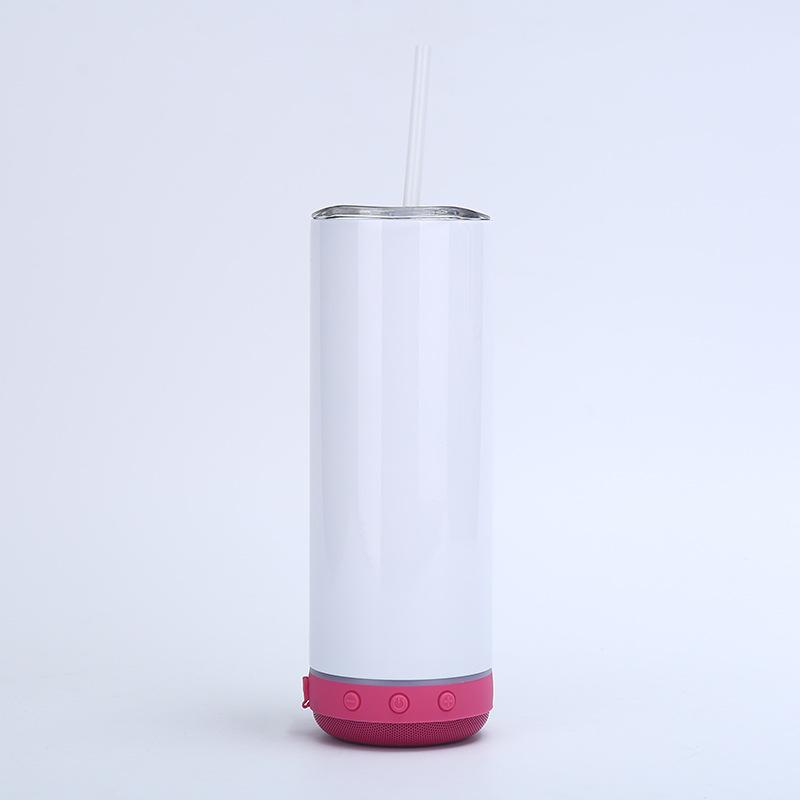 

Вакуумная чашка из нержавеющей стали 304, уличная автомобильная Bluetooth-музыкальная автомобильная чашка, портативная чашка для подогрева льда, сохраняющая холод 200ml белый