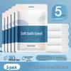 Newcomer Offer: 5 Extra Large & Thick Individually Packaged Disposable Bath Towels