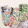 For Tecno Camon 40 Case Camon40 Pro Cover New Fashion Flower Daisy Pattern Soft Silicone Protector For Tecno Camon 40Pro 5G Capa