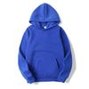 Trend Multi-color Wholesale Heavy Hooded Sweater American Basic Solid Color Versatile Loose Men's Black Hooded Sweater