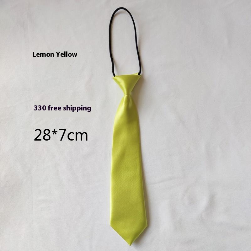 Petits Élastiques pour Enfants Élastiques Couleur Pure Accessoires d'Activité pour Bébés Filles Cravates pour Uniforme Scolaire Enfants