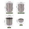 Outdoor Titanium Portable Tea Maker