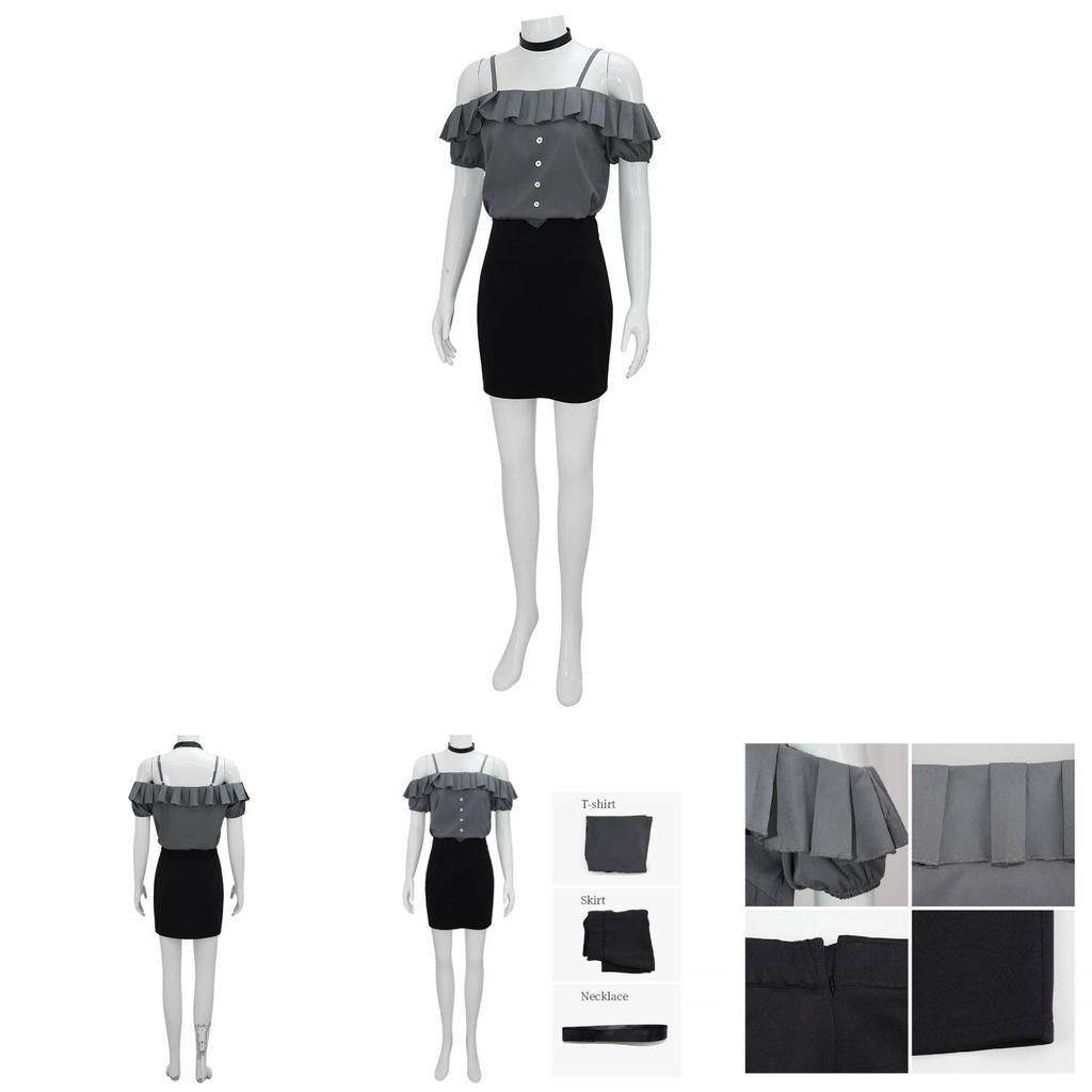 Bang Dream Ave Mujica Yukimura Mayu Cosplay Set For Anime Enthusiasts