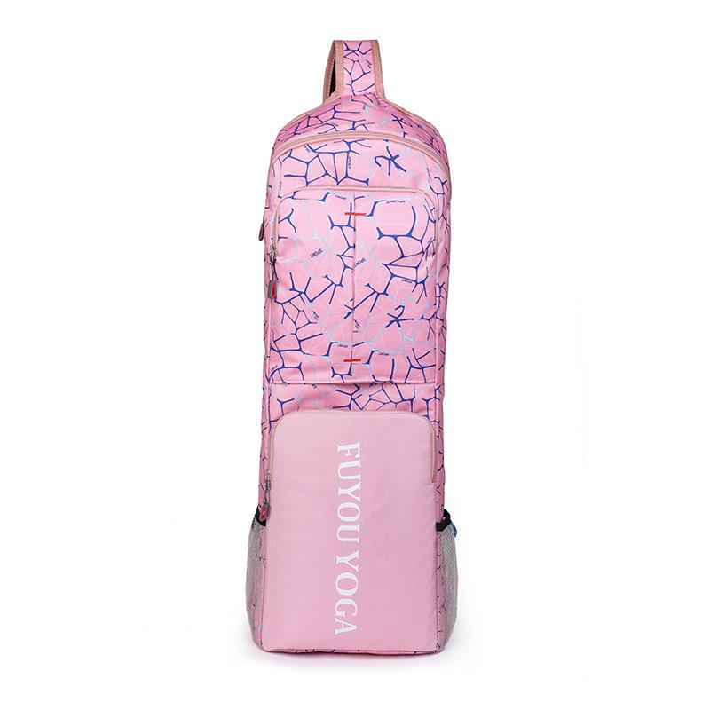 Multifunktionale Yogatasche Große Sportmatten-Tasche Rucksack mit großem Fassungsvermögen Wasserdichte Pilates-Mattenhülle Nylon Yoga-Träger ohne Matte