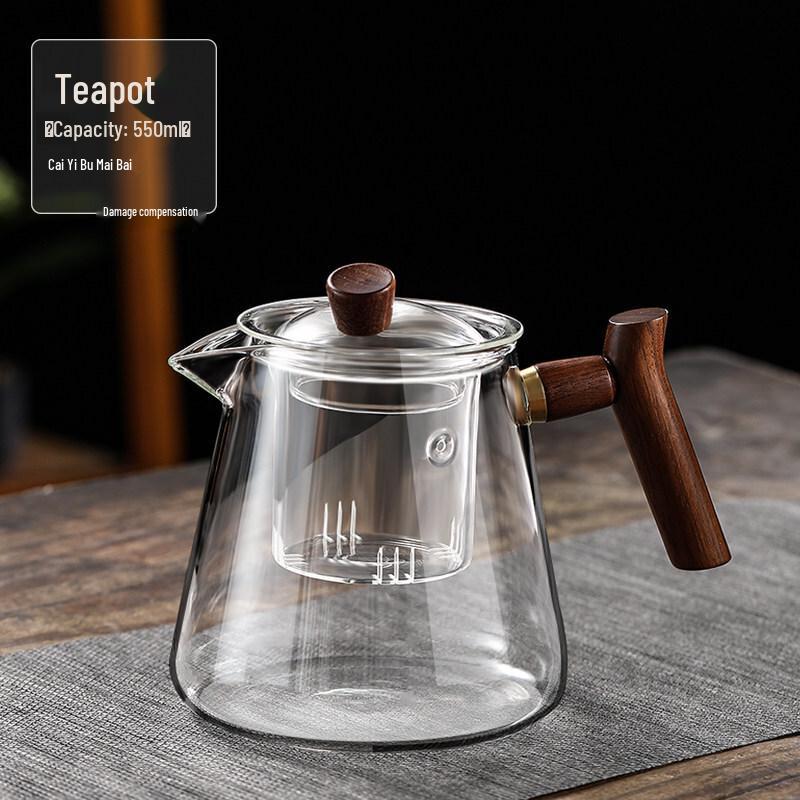 ZISIZ Glass Boiling Teapot