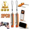 2-in-1 240W Schnelllade-Faltbarer Handyhalter Telefon-Tablet-Halter Typ-C Stecker auf USB-C Buchse Konverter mit faltbarem Halter