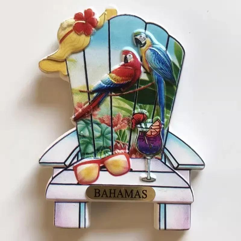 Bahamas Fridge Magnets Travelling Souvenirs Home Decor Wedding Gifts Message Board Magnetic Stickers Refrigerator Stickers
