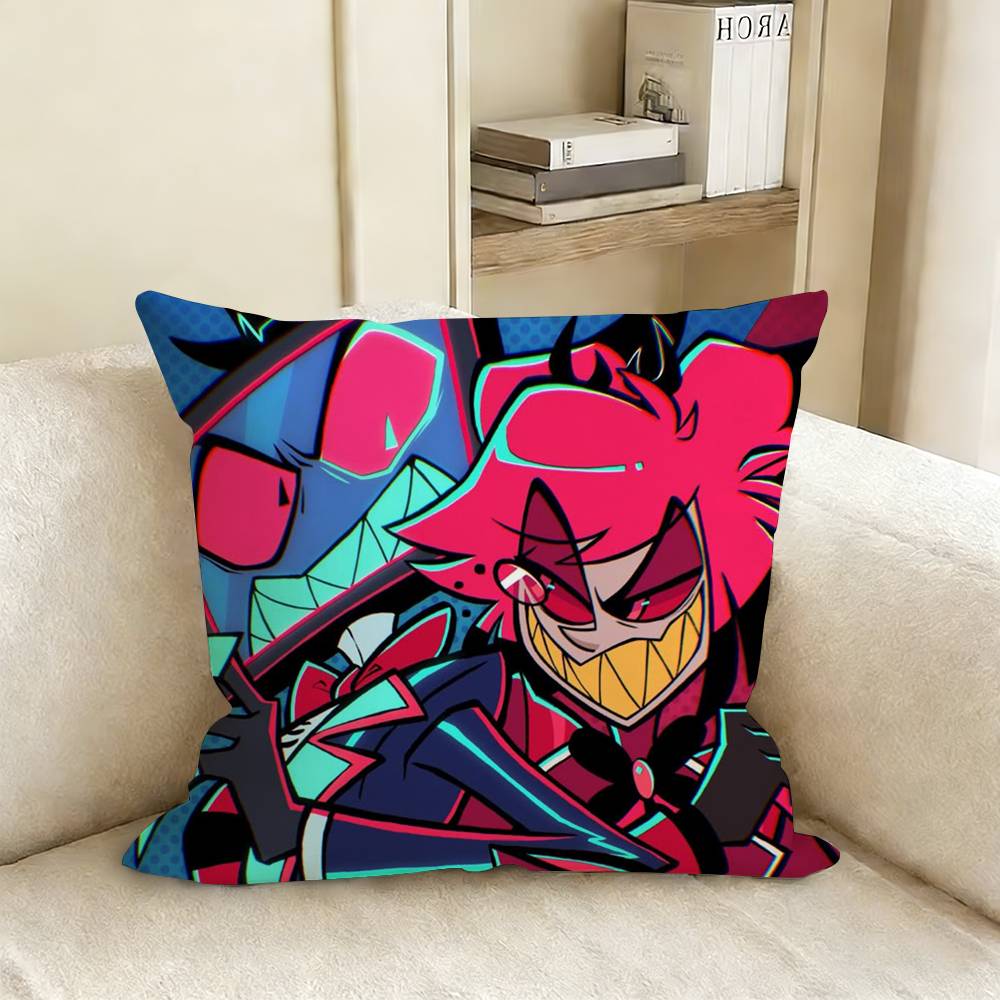 Vox HHazbin HHotel Various Sizes Square Pillow Case For Car Home Bedchamber Decor