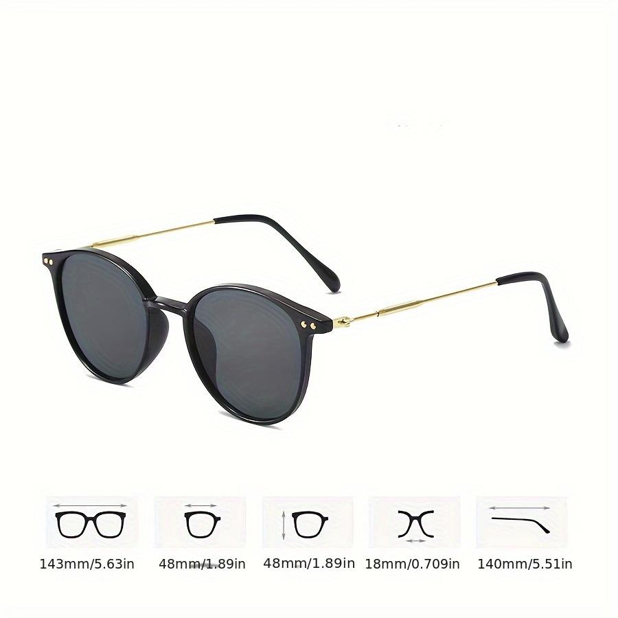 1pc Fashionable Trendy Glasses Retro Plain Fashion Glasses