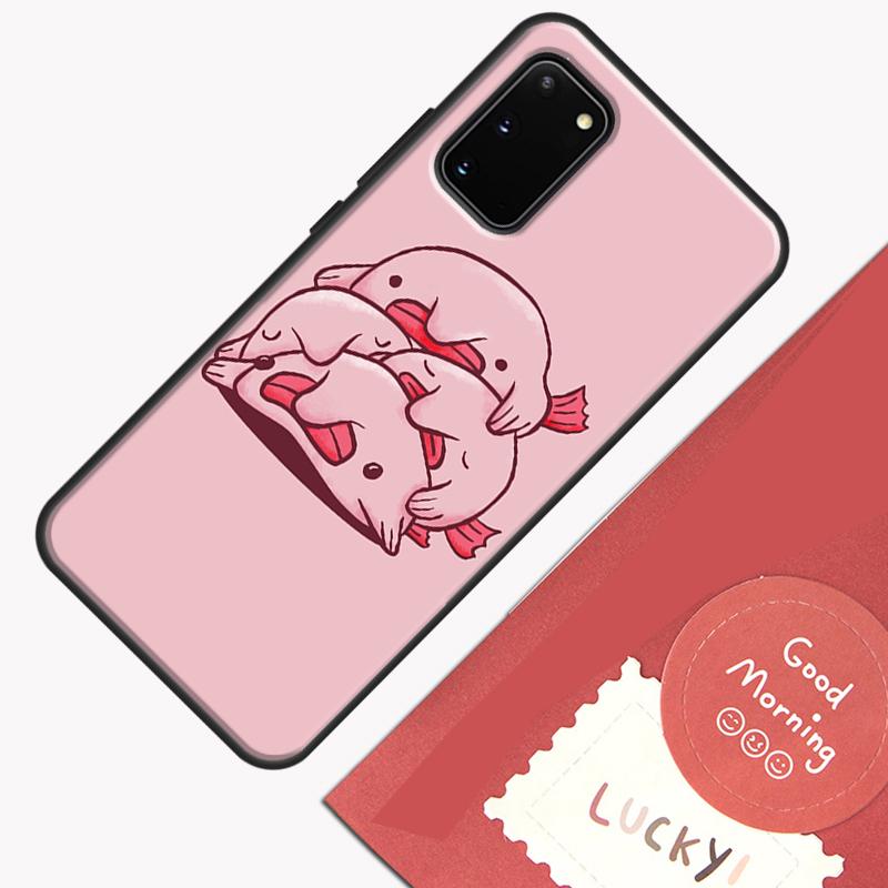 Blobfish Phone Case For Samsung Galaxy S25 S26 Ultra S20 S21 S22 S23 S24 Plus S9 S10 S25 FE Cover Shell