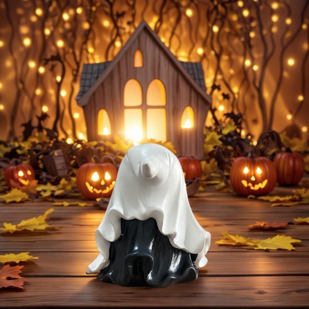 Unique Halloween Party Decoration Handmade Decorations Pumpkin Statue Holiday Display