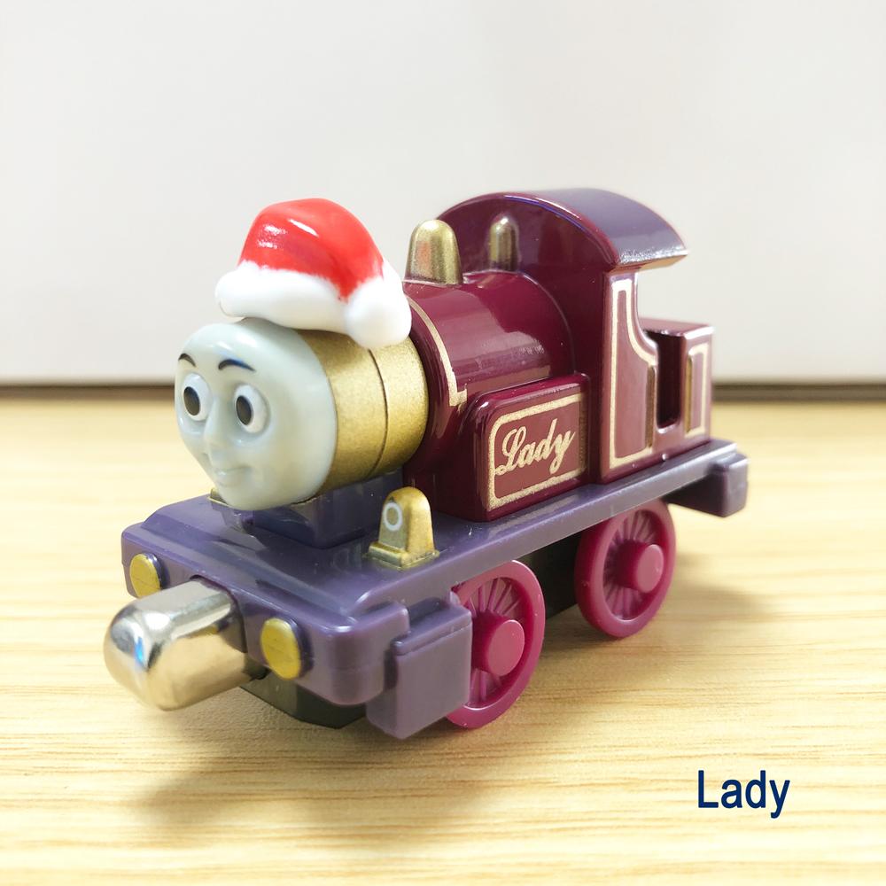 

Новый Томас и друзья Бэш Дэш Рождество Томас Перси Поезд Магнитный Металлический Литой Игрушечный Автомобиль Игрушки для Детей 1:43