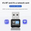 Mini USB WiFi Adapter 150m 2.4G Bluetooth 5.0 Portable Wireless Network Card Adapter For PC Laptop Windows 10/11 Driver Free