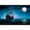 1000 Pieces Jigsaw Puzzle Moon Sailboat Wooden Puzzle Educational Toy for Adult Games Birthday Gift Fun Challenges Activity