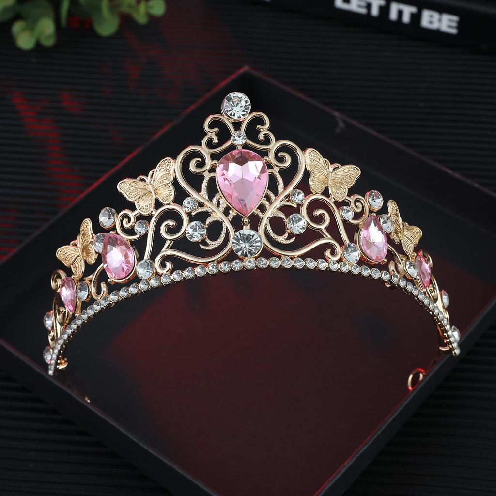 European Luxury Bridal Headdress: Wedding & Party Crown Headwear