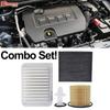 Conjunto Combo 04152-YZZA6 87139-YZZ08 17801-21050 Filtro de Óleo Motor Cabine para Toyota Corolla 2009 2010 2011 2012 2013 2014 2015